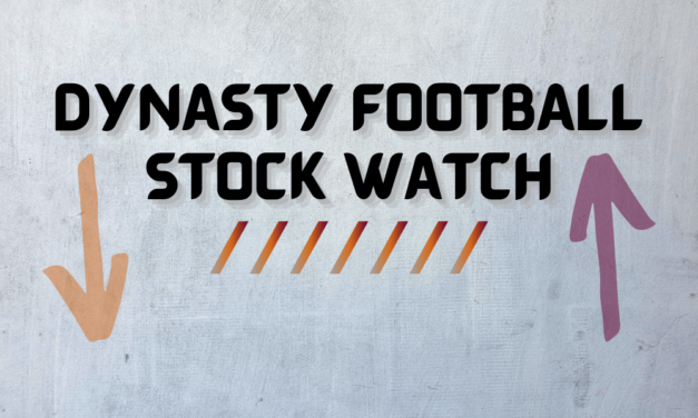 2022 Dynasty Football Week 6 Stock Watch